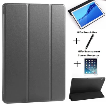 

Tablet case For Huawei MediaPad T5 10 AGS2-L09/W09/L03 Funda PU Leather Smart Stand cover For Huawei T5 10.1 Protective Shell
