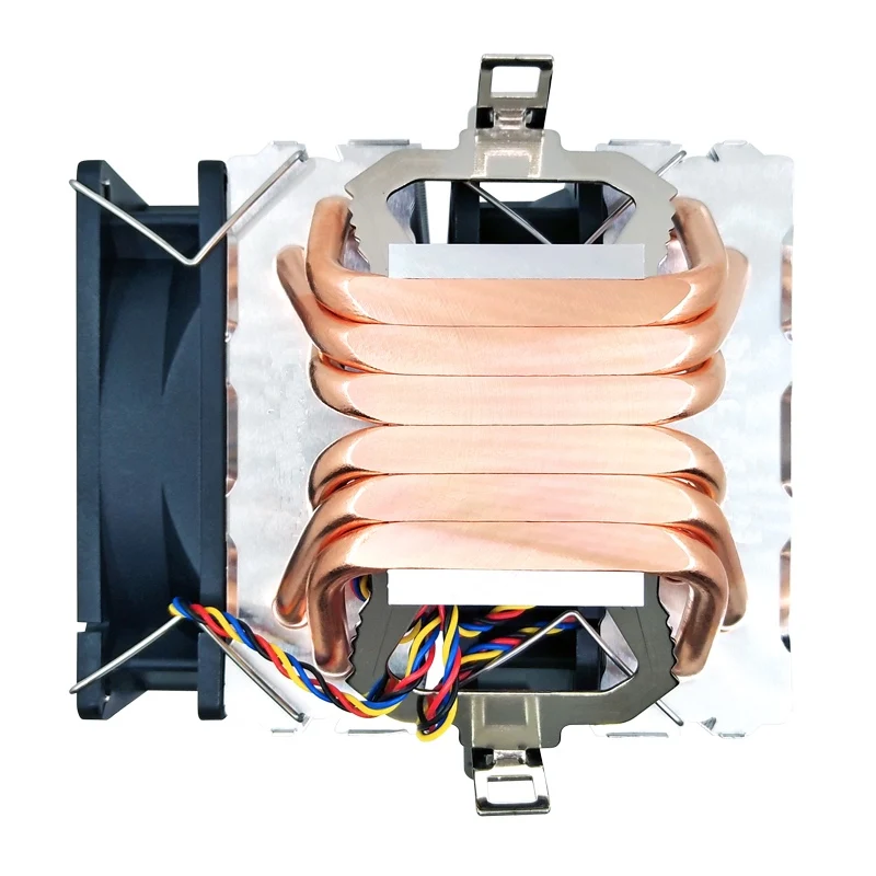 

Pure 6 Copper Pipes CPU Cooler 4Pin PWM blue red colorful work quiet for Intel AM4/AM2/AM2+/AM3/AM3+/FM1/FM2 CPU Cooling Fan