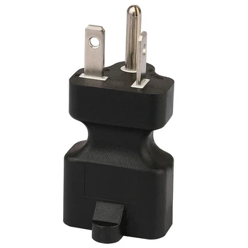 

New Pa-0202 Nema 5-20P Male To 5-15R/20R Female Adapter,20 A To 15A T-Blade Adapter Converter Us Plug