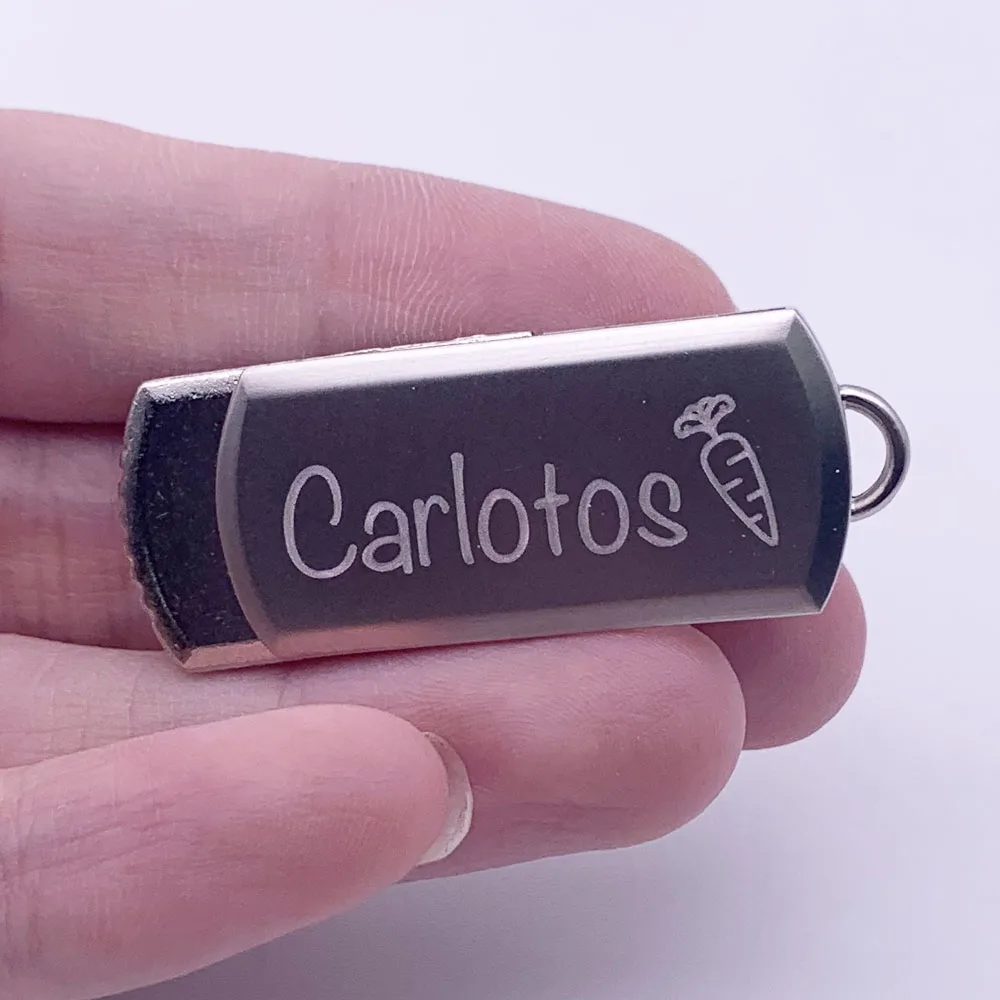 USB 2 0 флеш накопитель из нержавеющей стали с 128 ГБ usb накопителями 4 16 32 64 Флешка