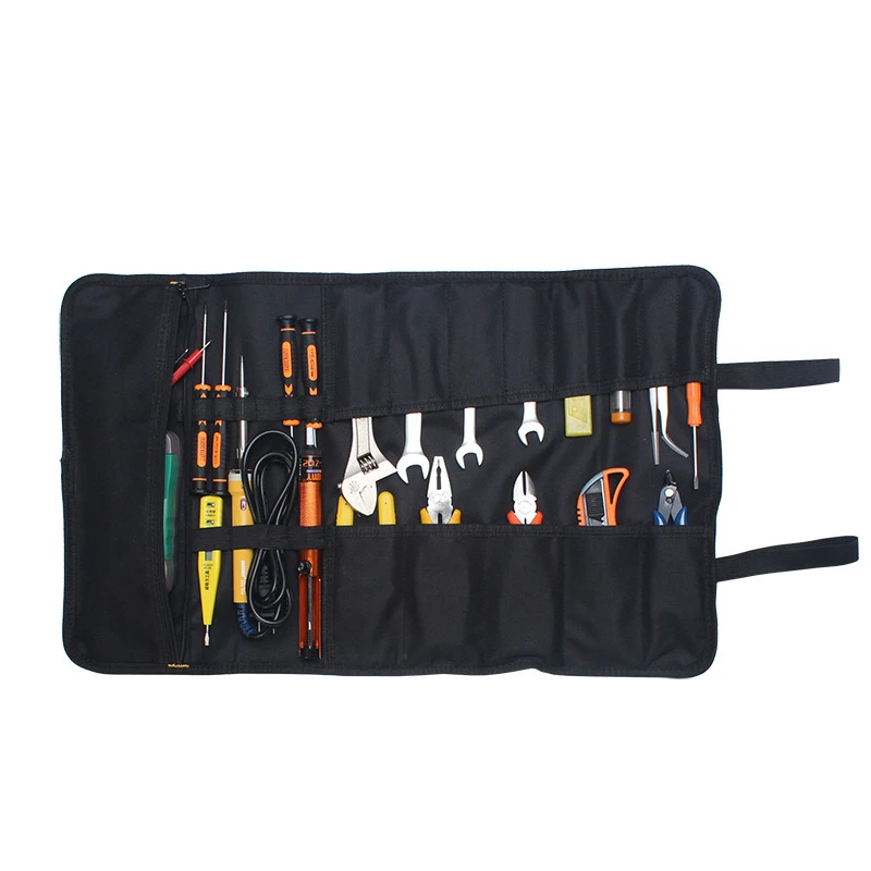 LAMEZIA Multifunction Portable Oxford Cloth Tool Bag Canvas ToolOrganizer Toolkit For Repair Installation
