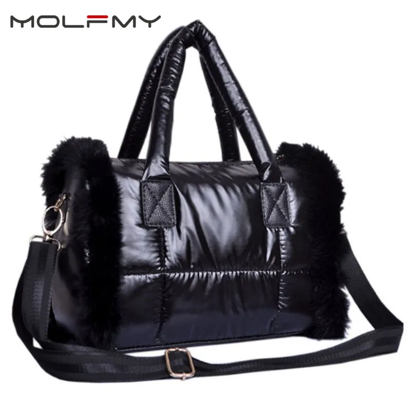 designer fur bag