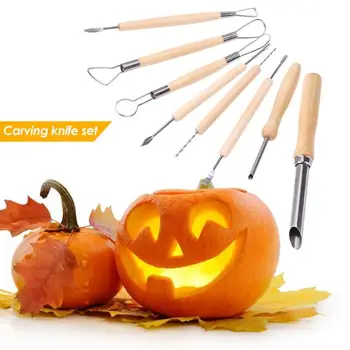 

13pcs/Set Pumpkin Carving Tools Multifunctional and Practical Stainless Steel Halloween Pumpkin Sculpting Cutter Kit