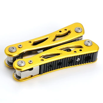 

Outdoor Camping Combination Tool Stainless Steel Portable Folding Multifunction Clamp Pocket Knife Army Survival Camping Tool