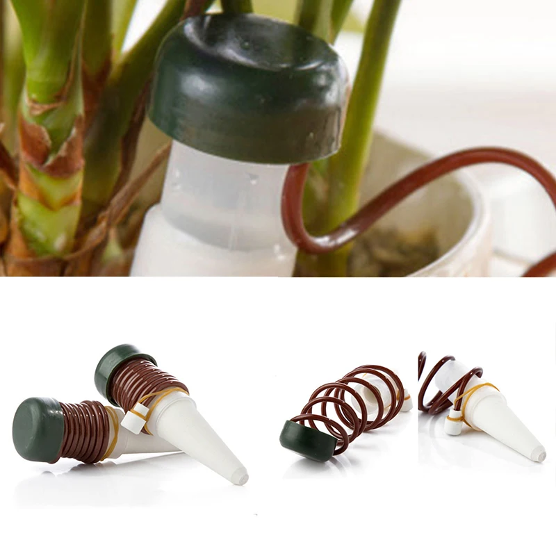 

Plant Waterers Indoor Auto Drip Irrigation System Garden Automatic Watering Tool 2PCS Watering Device Gardening Tools