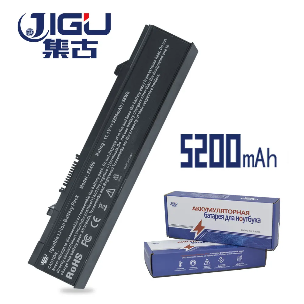 JIGU ноутбука Батарея KM742 KM769 312-0762 312-0769 451-10616 для Dell Latitude E5400 E5410 E5500 E5510 | Компьютеры и