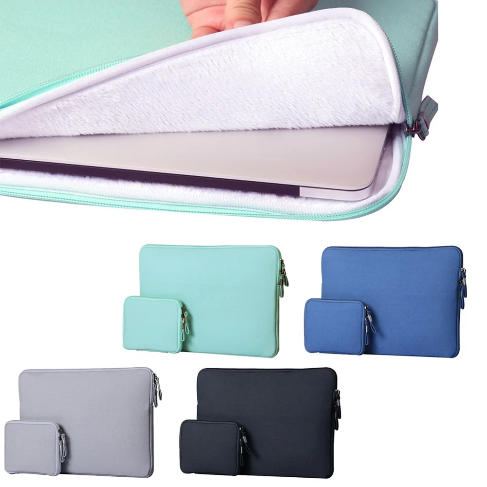 

Besegad Carrying Storage Laptop Bag Case Cover Sleeve for Macbook Air Pro 11.6 12 13.3 15.4 inch w/ Charger Magic Mouse Bag