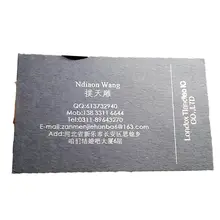 Лазурно-голубая печать именных карточек/визитных карточек/250gsm