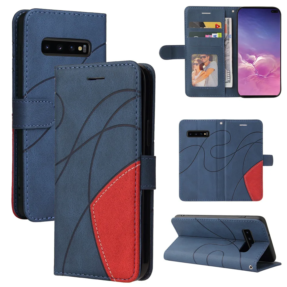 Leather Flip Cover Samsung Case