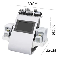 Machine amincissante Laser Lipo 6 en 1 40K à Cavitation ultrasonique sous vide Radio fréquence 8 tampons 2