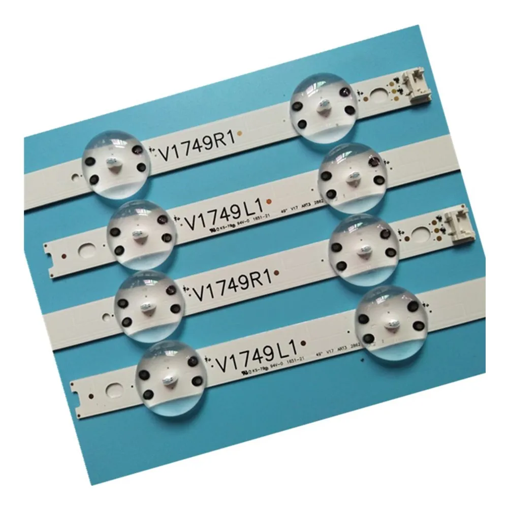 New 9set=36 PCS LED strip For LG 49UV340C 49UJ6565