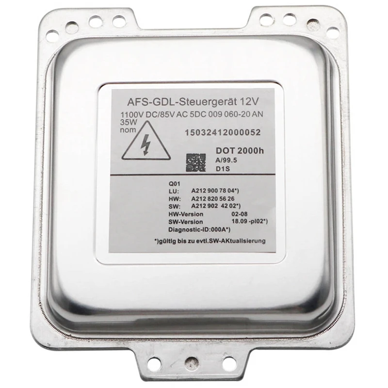 

Ксеноновый балласт D1S для фар Mercedes Benz W212, C207, A207, 5DC009060-20, 5DC00906020, ксеноновый балласт 35 Вт, 85 В переменного тока