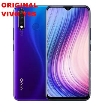 

Stock Original Vivo Y5S cellulare smart phone Android 9.0 Helio P65 6.53" IPS 2340x1080 6GB RAM 128G ROM 16.0MP 4 Cameras Finger