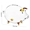 Pig Piggy Bank Money Boxes Coin Saving Box Cute Transparent Glass Souvenir Birth 2
