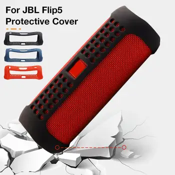 

2020 Newest Protable Protective Case Bluetooth Speaker Silicone Protection Cover For JBL Flip5