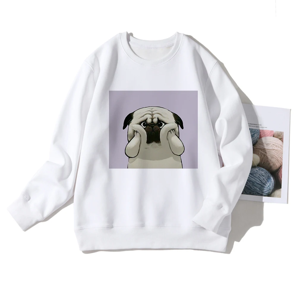 

2020 New Modern Gorgeous Sweatshirts Women Long Cute Hoodies Women's A Big Fat Dog Graphic Hot Selling Personality Pullover