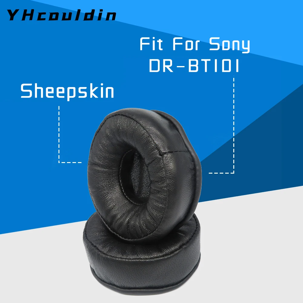 

Амбушюры из овчины для наушников Sony DR BT101, сменные амбушюры для наушников, амбушюры из натуральной кожи с эффектом памяти