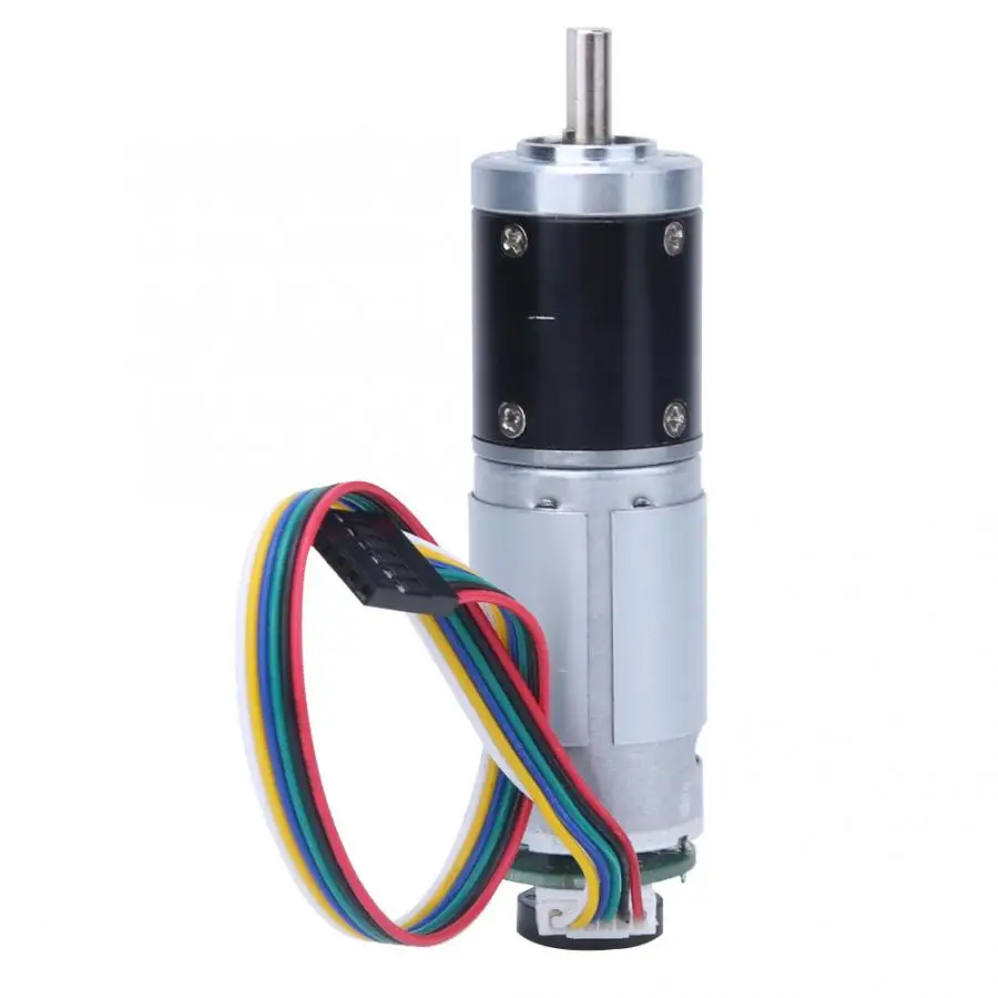 

CM28-395 DC 24V Encoder Motor 330RPM Electric Reduction Gear Motor with Encoder