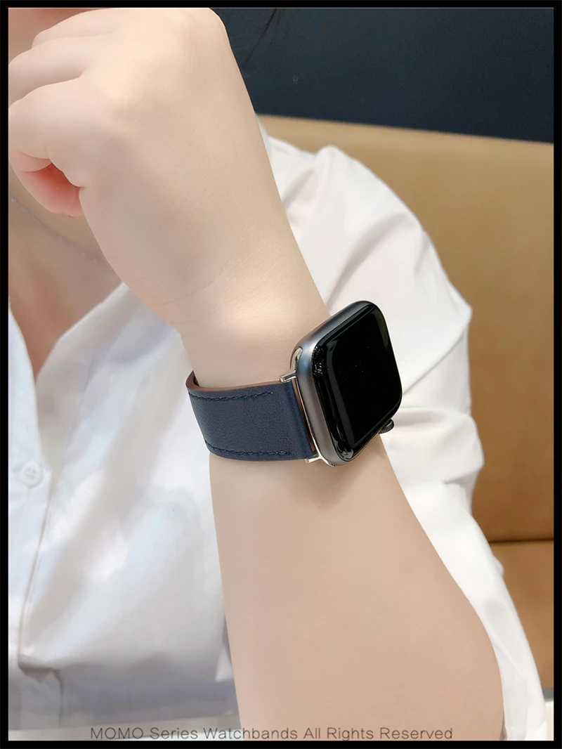 Ремешок для apple watch кожаный ремешок 4 5 3 42 мм 38 мм ремешок для часов iwatch ремешок 44 мм 40 мм браслет ремень аксессуары для apple watch