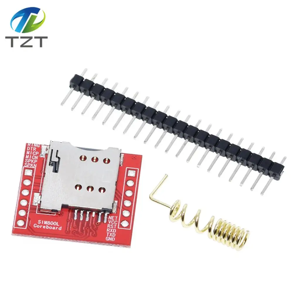 Наименьшая карта TZT SIM800L GPRS GSM модуль MicroSIM Core плата четырехдиапазонный