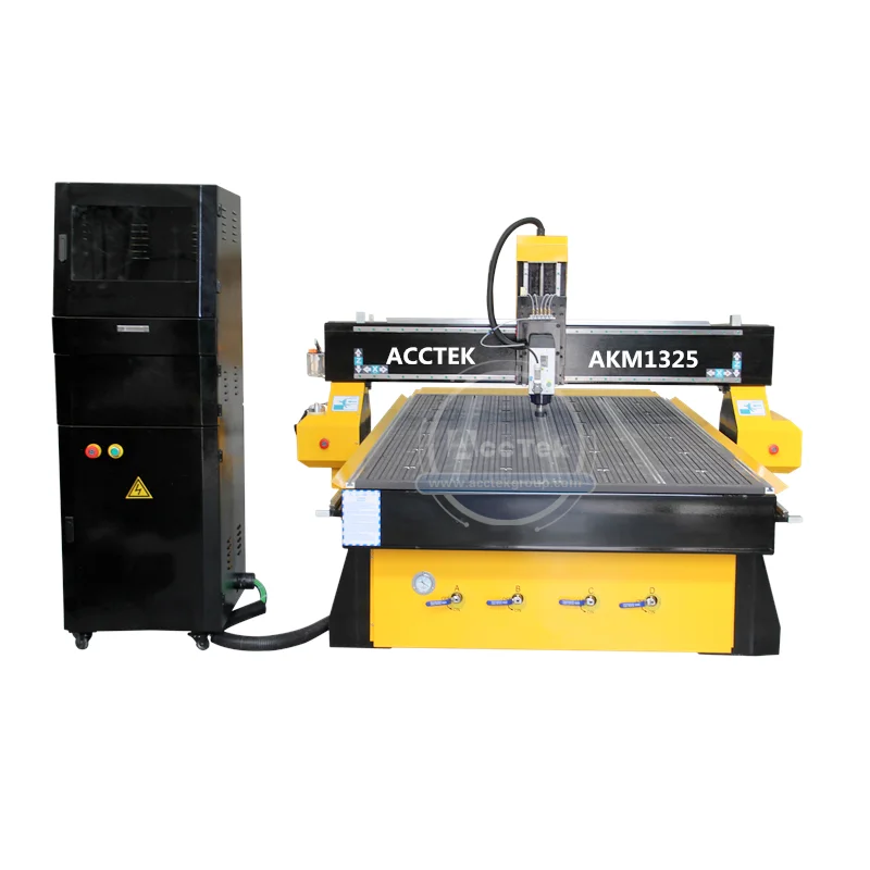 

Jinan Acctek Hot Sale 1325 Wood Cutting Carving Cnc Router for Stair
