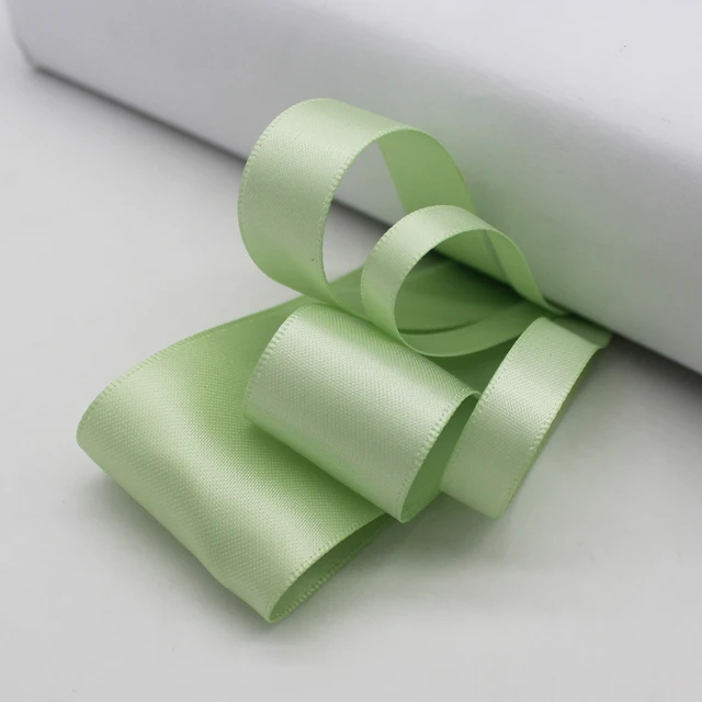 5 Meter/lot Seafoam Green Color Grosgrain Satin Ribbon Polyester