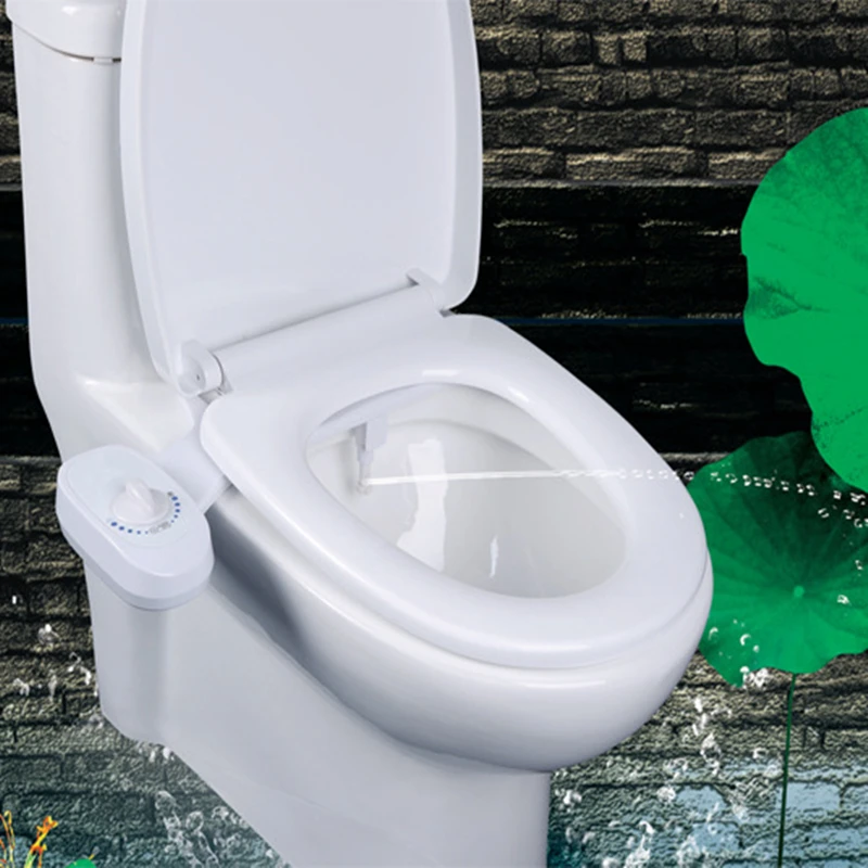 Body Cleaner Simple Butt Washing Women 's Cleaner Toilet Cover Plate Non-Plug-in Two Modes Cold Water Washing Bidet