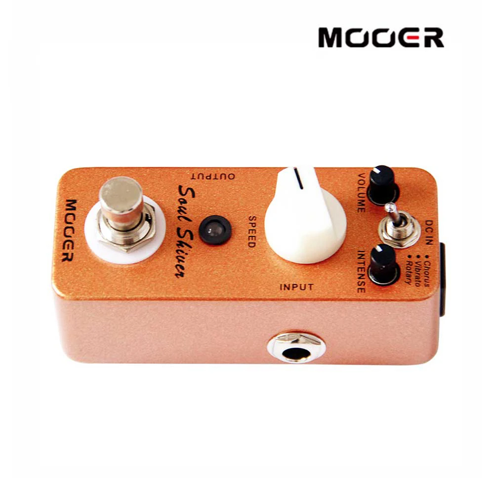 MOOER-Soul-Shiver-Chorus-Vibrato-Rotary-Speaker-Simulator-3-in-1-Guitar-Effects-Pedal-Multi-Modulation(3)
