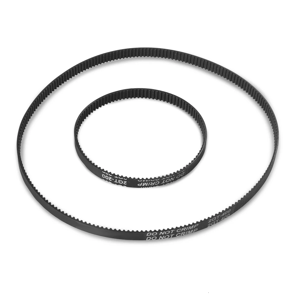 GT2 Closed Loop Timing Belt Rubber 2GT Belt 6mm 3D Printers Parts 110 112 122 158 200 280 300 400 610 852 mm Synchronous Belts