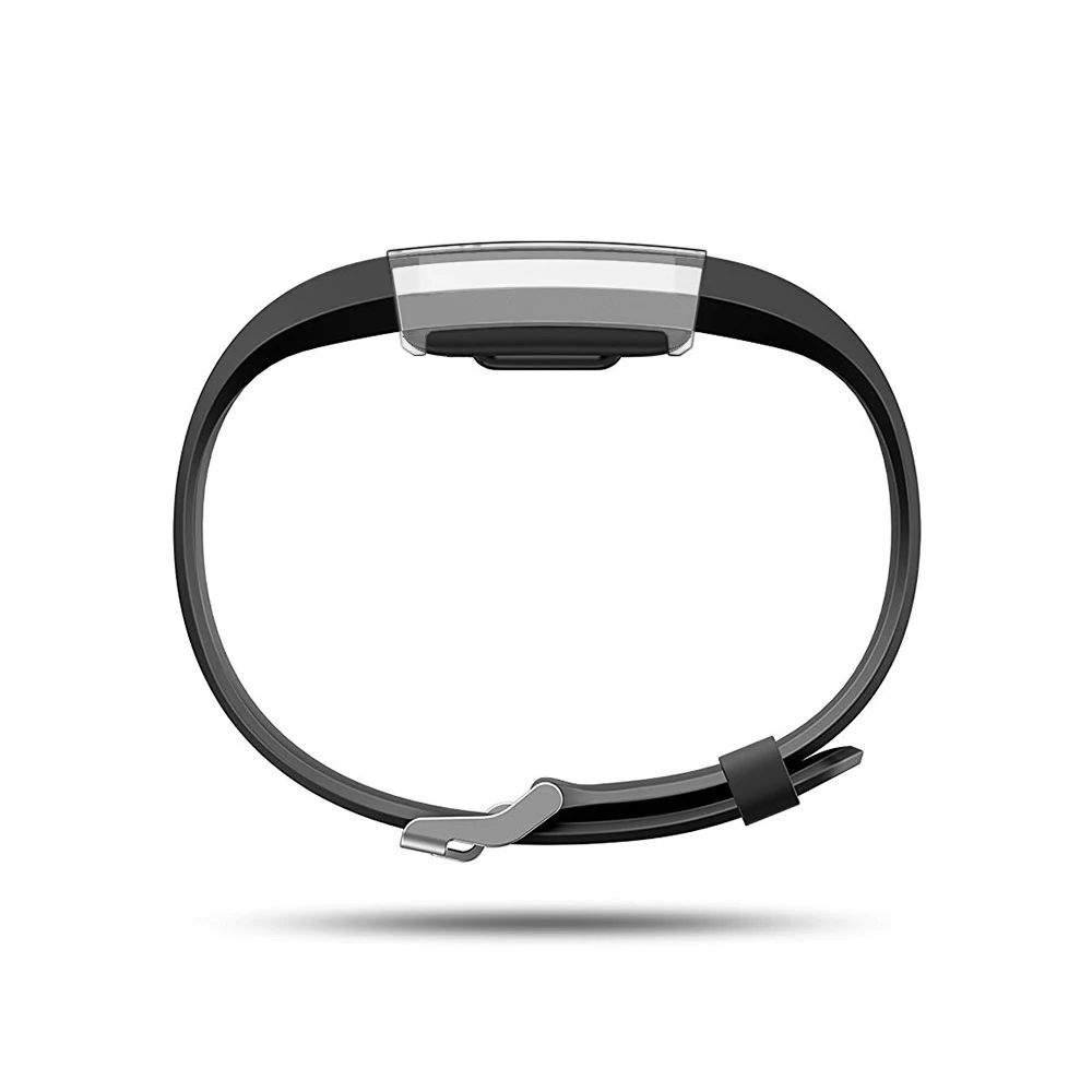 Для Fitbit Charge 2 полностью завернутый прозрачный напульсник, защитная крышка для экрана, гальваническое покрытие, TPU, циферблат, рамка, бампер, чехол