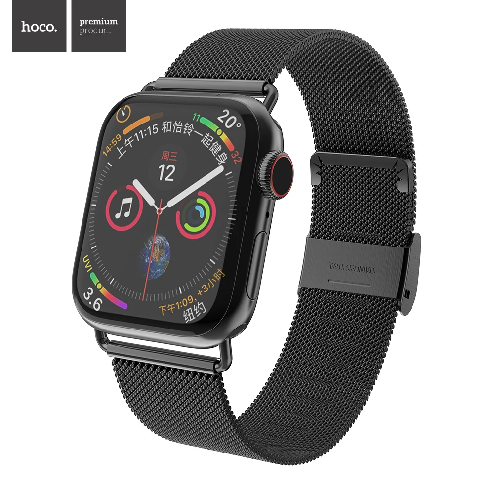 Ремешок для часов из нержавеющей стали Apple Watch Series 5 4 3 2 1 44 мм 40 38 42