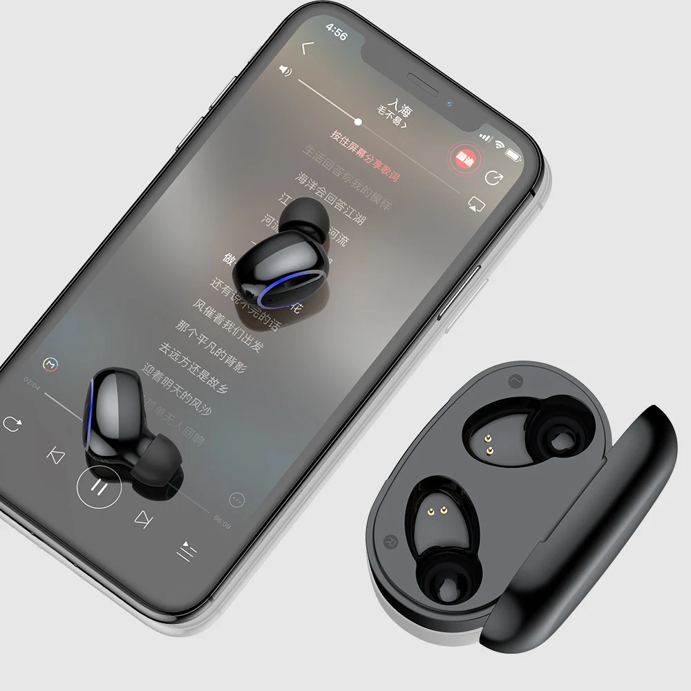 AK EZEAR X11 TWS Earphone True Wireless Bluetooth 5.0 Earbuds Earphone Portable HIFI Stereo Sport Headset IPX7 Waterproof Earbud