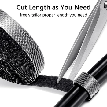 

Nylon Cable Ties USB Cable Holder Protector Organizer Cord Winder Strap Earphone Mouse Wire Management For Home Office Tools