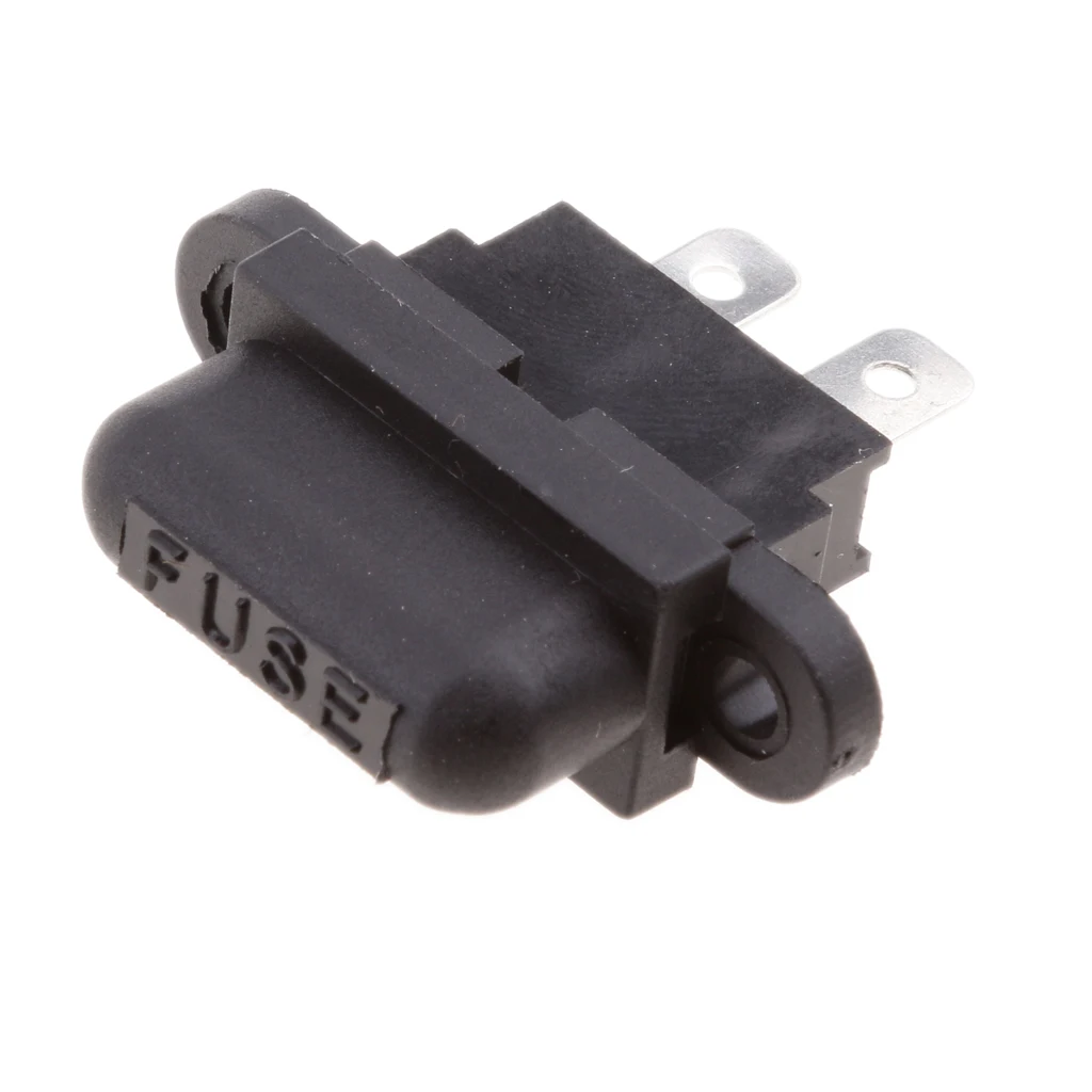 Car Boat Truck 30A Auto  Standard Fuse Holders Boxes W/ Cover Black