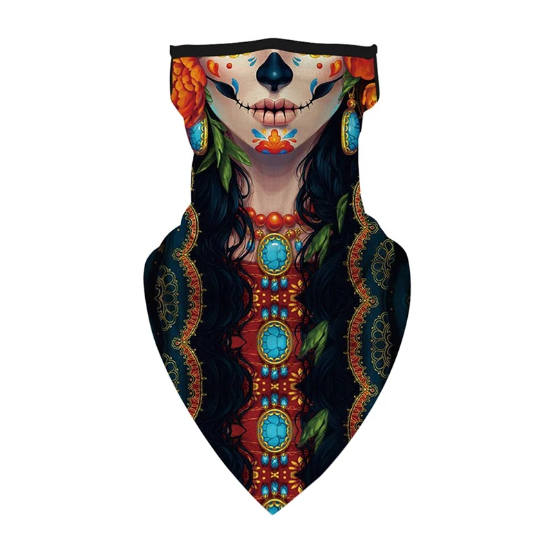 

Polyester Face Scarf Unisex Multifunction Face Coverings Seamless Bandana Headband Scarf For Outdoor Sun Wind UV Protection New