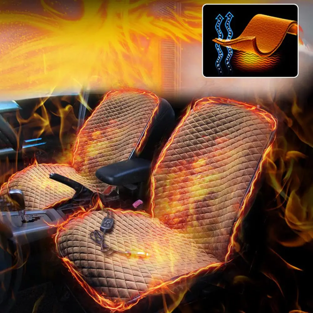 

Auto Cushion Seat Winter 12V Heated Car Seat Cushion Intelligent Temperature Control Car Cushion Car Driver Heated Seat Cushion