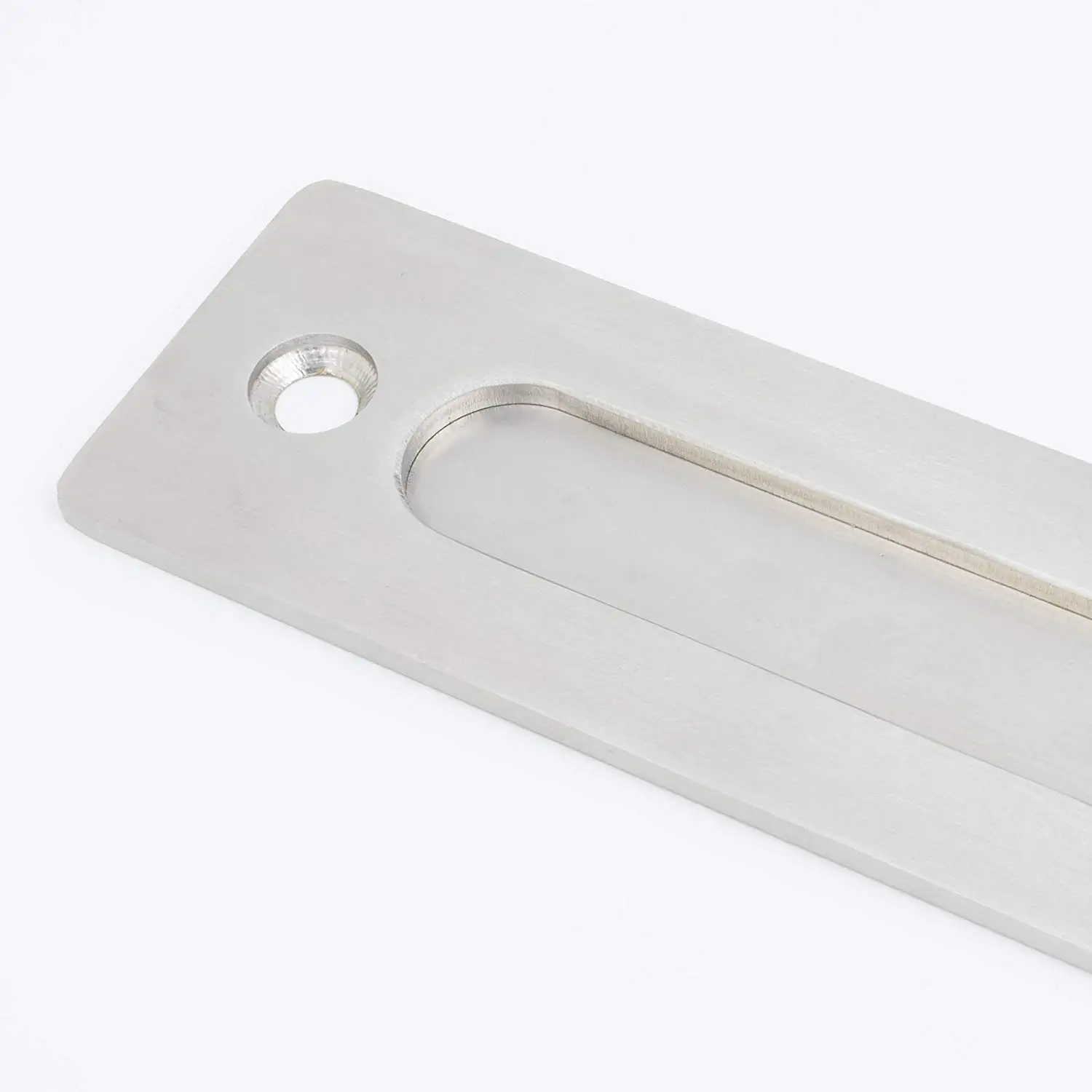 Large Sliding Barn Door Handle 12&rdquo; Both Handle for Exterior of Door & Flush Pull for Interior Modern Barn Hardware