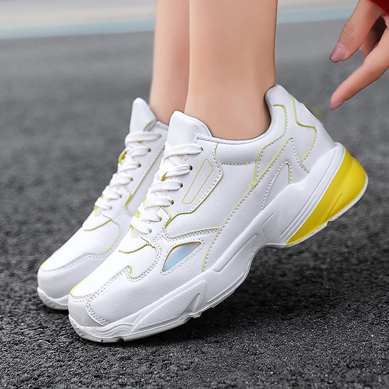 

New Chunky Sneakers Women Breathable High Quality Sport Running Shoes Women Trainers Workout Shoes Gym Sneakers Zapatos Mujer