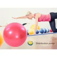 Несколько размеров стабильность баланс упражнений мяч анти взрыв с надувной случайный цвет для взрослых детей беременных женщин