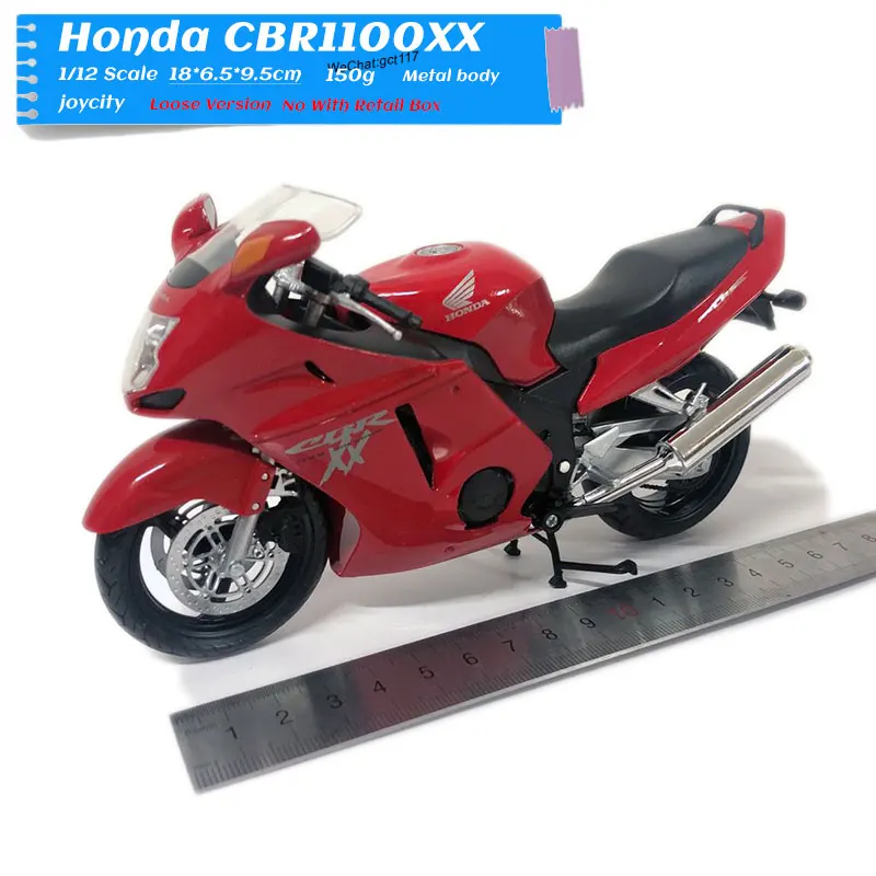 Welly 1:18 Metal Die-cast Motorbike Model Honda CBR1100XX 