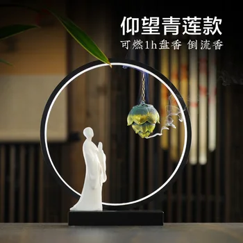 

Backflow Essential Burner Smoke Fountain Insence Burner Holder Waterfall Incense Burner Quemador Incienso Incense Burner Big