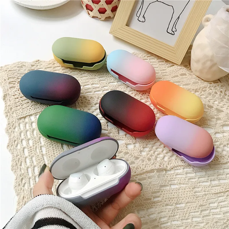 KJOEW градиентный чехол для наушников Samsung Galaxy Buds / Роскошный Airpods Pro Беспроводной