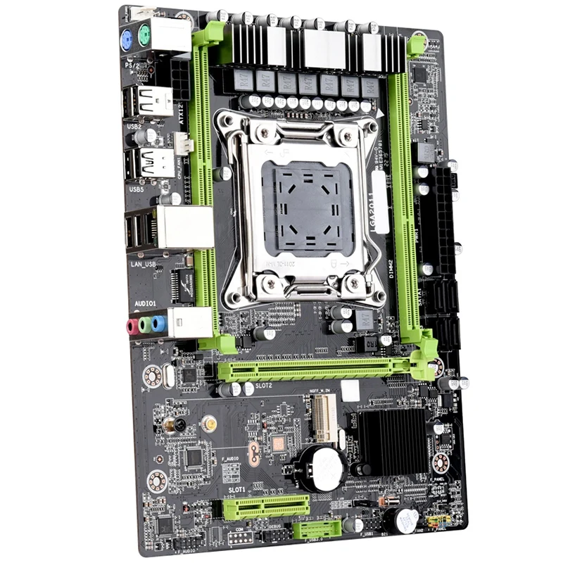  X79 M2 Motherboard Lga2011 Atx Usb2.0 Sata 3 Pcie Nvme M.2 Ssd Unterstützung Reg Ecc Speicher und X