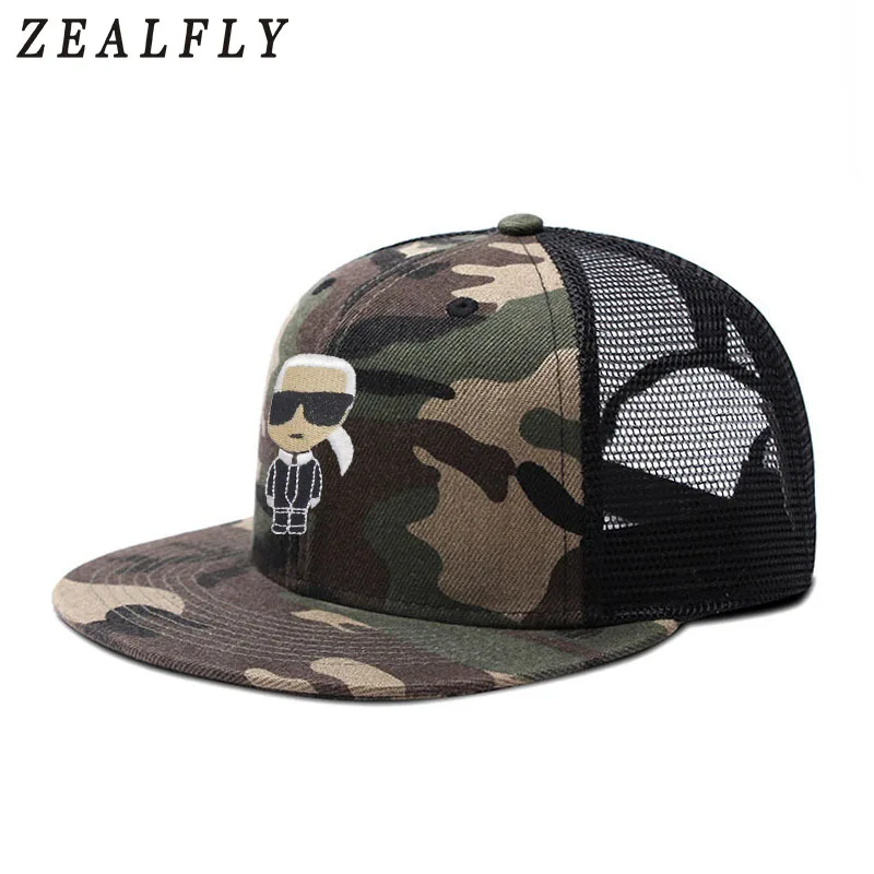 Модные Karl Lagerfeld бейсболка Gorras planas Кепки летние сетчатые мужские Бейсбол Кепки s в стиле «хип-хоп» Шапки Для женщин, мужские и женские