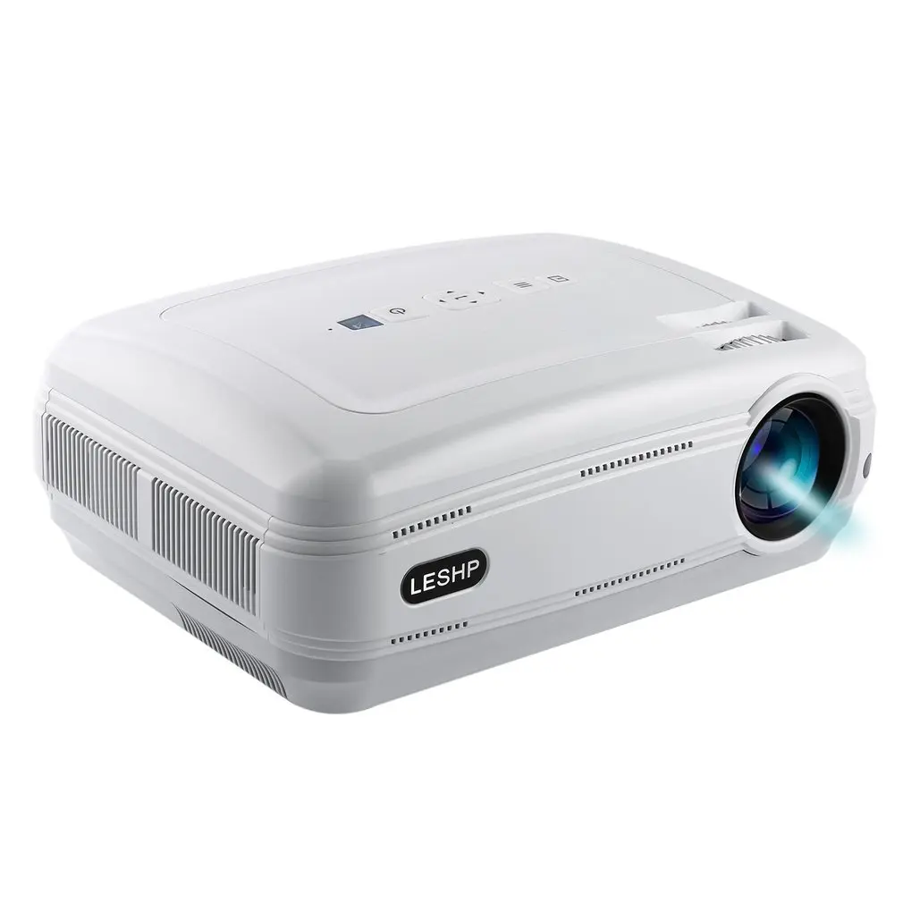 

720P LCD Projector High Resolution High Braightness 16.7K 3200 LM Multimedia Home Cinema HDMI VGA for Laptop TV Portable JP Plug