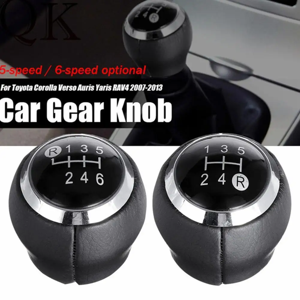 5/6 Speed Shift Knob Cap Cover Lever Stick Pen Handball For Toyota Corolla E18 E180 2013-2018 Gear Car Access | Автомобили и