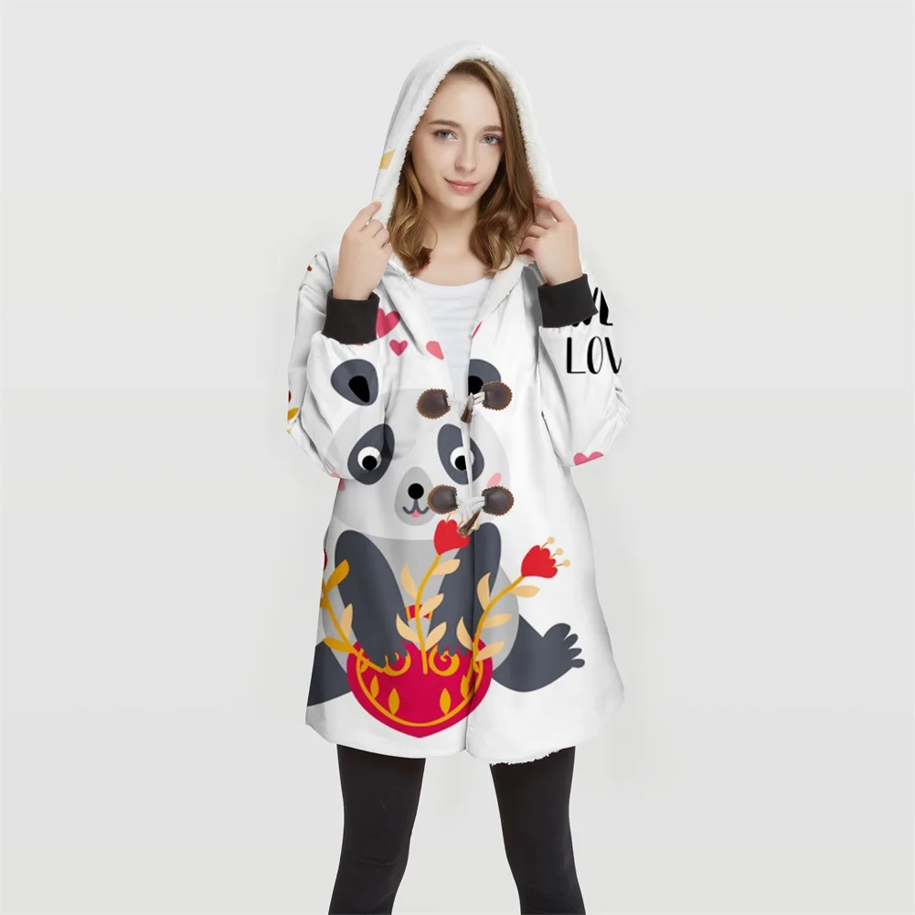 Женская куртка бомбер с 3d принтом мягкая капюшоном из 100% полиэстера модель Wy36