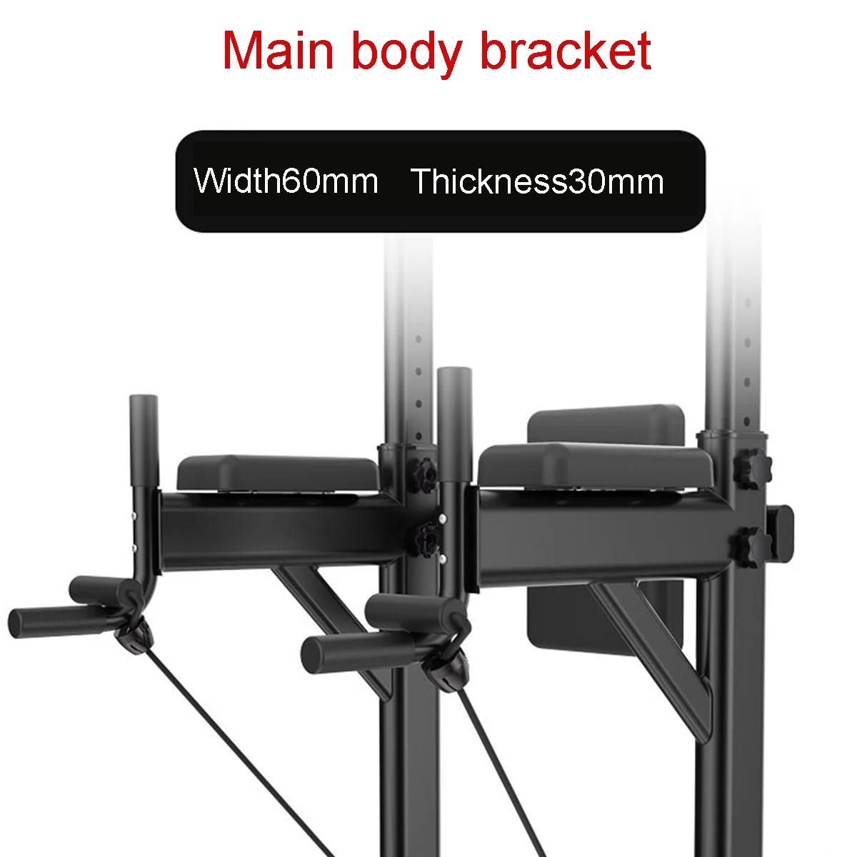 US $127.65 Multifunctional Fitness Station PullUp PushUp Bars Adjustable Height Gym Exercise Body Fitness Strength Training Equipment