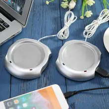 Подогреватель из алюминиевого сплава USB портативный подогреватель чашек для чая, кофе, напитков, кружка, коврик, аксессуары для бутылок