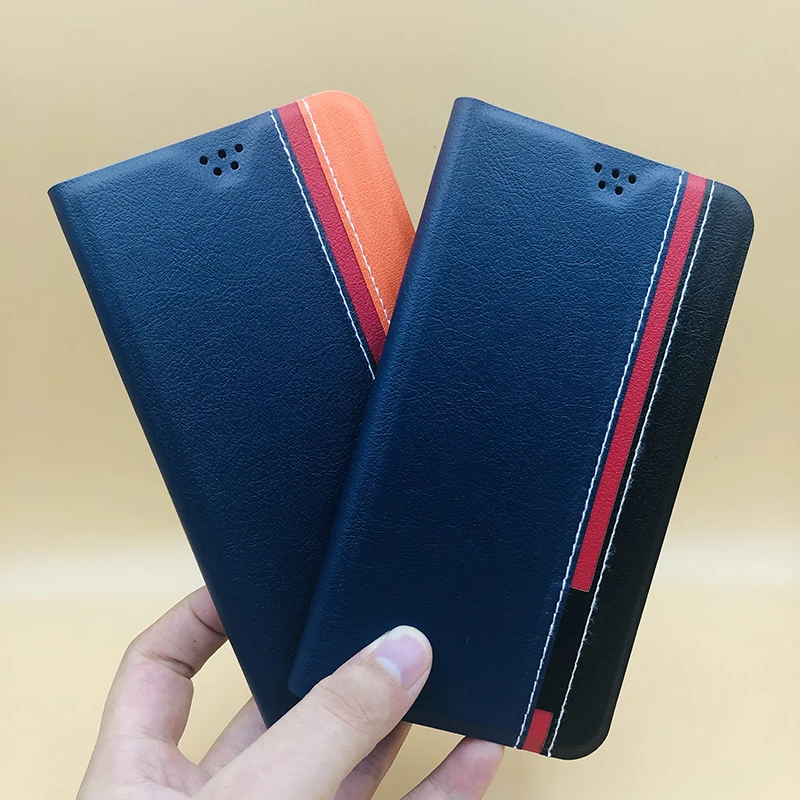 Разноцветный винтажный флип кейс из искусственной кожи для Samsung Galaxy M30 M20 M10 Note 10 Pro